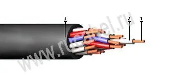 Кабель КВВГнг 5х0,75