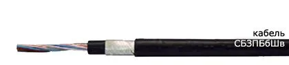 Кабель СБЗПБбШв 6х2x4