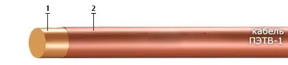 Кабель ПЭТВ-1 0,77